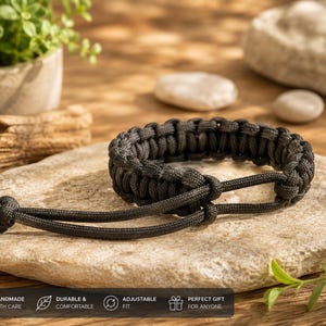 Patron PDF de bracelet Mad Max en paracorde, tutoriel de bracelet ajustable pour débutants, bracelet de survie à faire soi-même, nœud cobra, téléchargement numérique