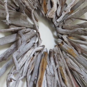 Biggest Indoor Outdoor Driftwood Wreath.  SOLD..... Free delivery & placement  Made to Order (by apresto) ALL NEW orders 4/15/2024