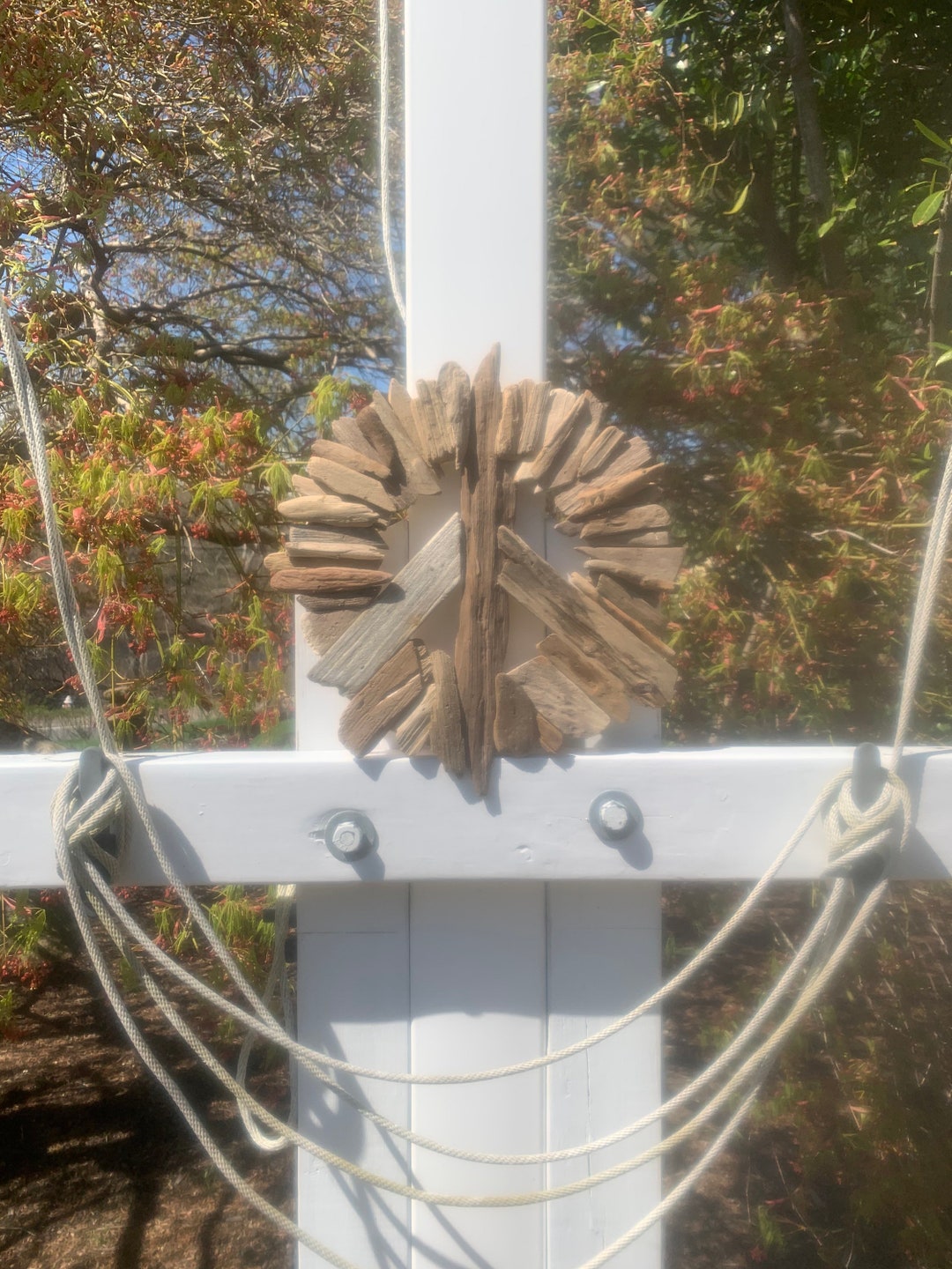 Driftwood Peace Sign Cape Cod Driftwood finding Peace by Etsy