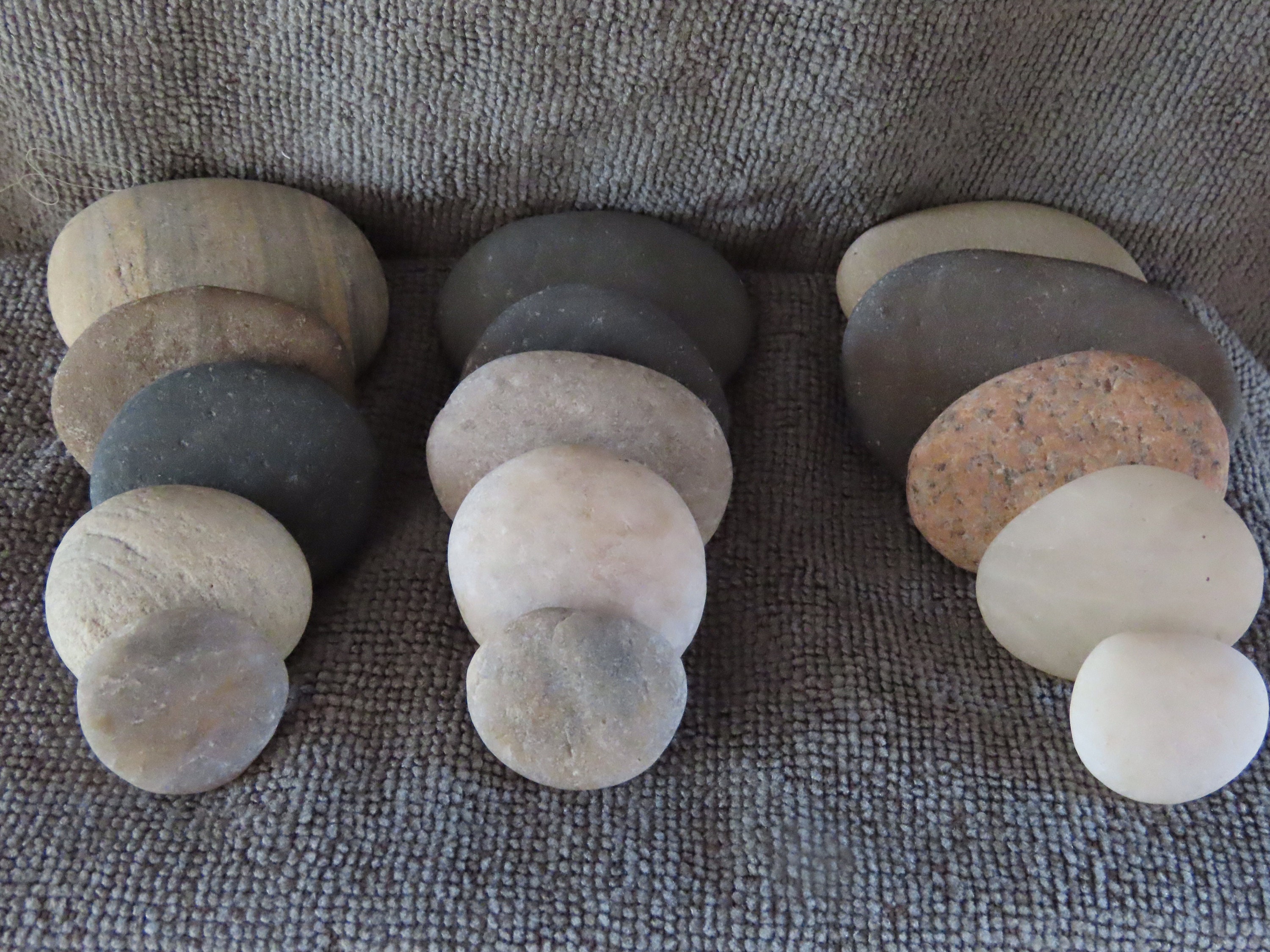 Cape Cod Stone Cairn DIY Kit: Polished Beach Stones, Craft Project - Etsy