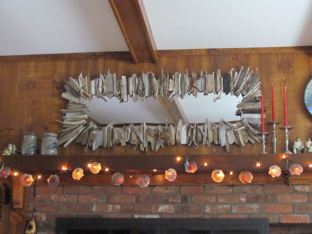 Driftwood of Cape Cod Large Mirror long and Lovely Authentic Cape Cod