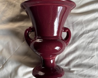 Vintage Red Haeger Vase