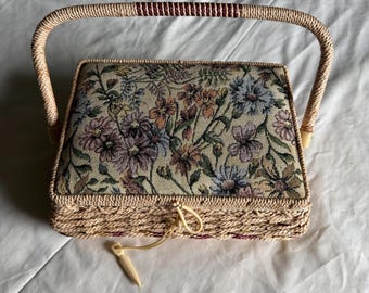 Vintage Sewing Basket