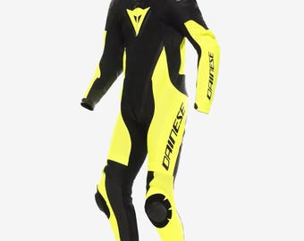 ダイネーゼ デーモン スプリント 1ピース パンチングレザー モーターサイクルスーツ - メンズ レーシングギア