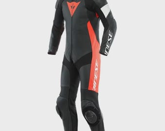 Dainese Tosa Leather Motorcycle Suit  Perforated 1-Piece