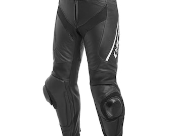 Dainese Cowhide Leather Delta 3 Leather Motorcycle/Motorbike Pants