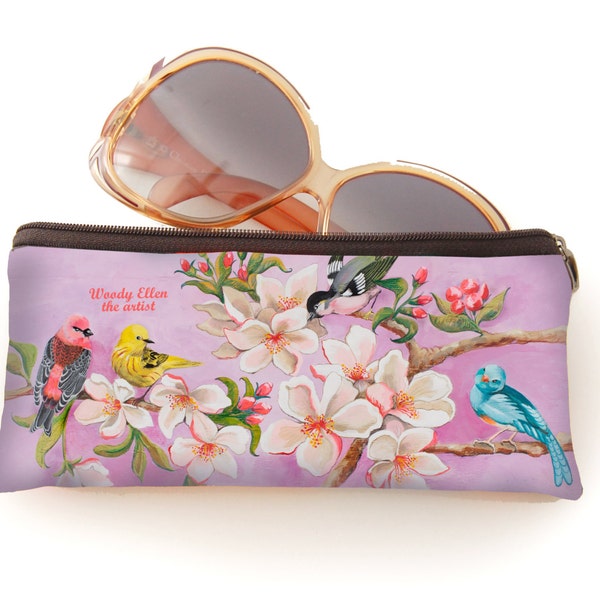 Etui à lunettes Fleurs vintage – Vague de Coton