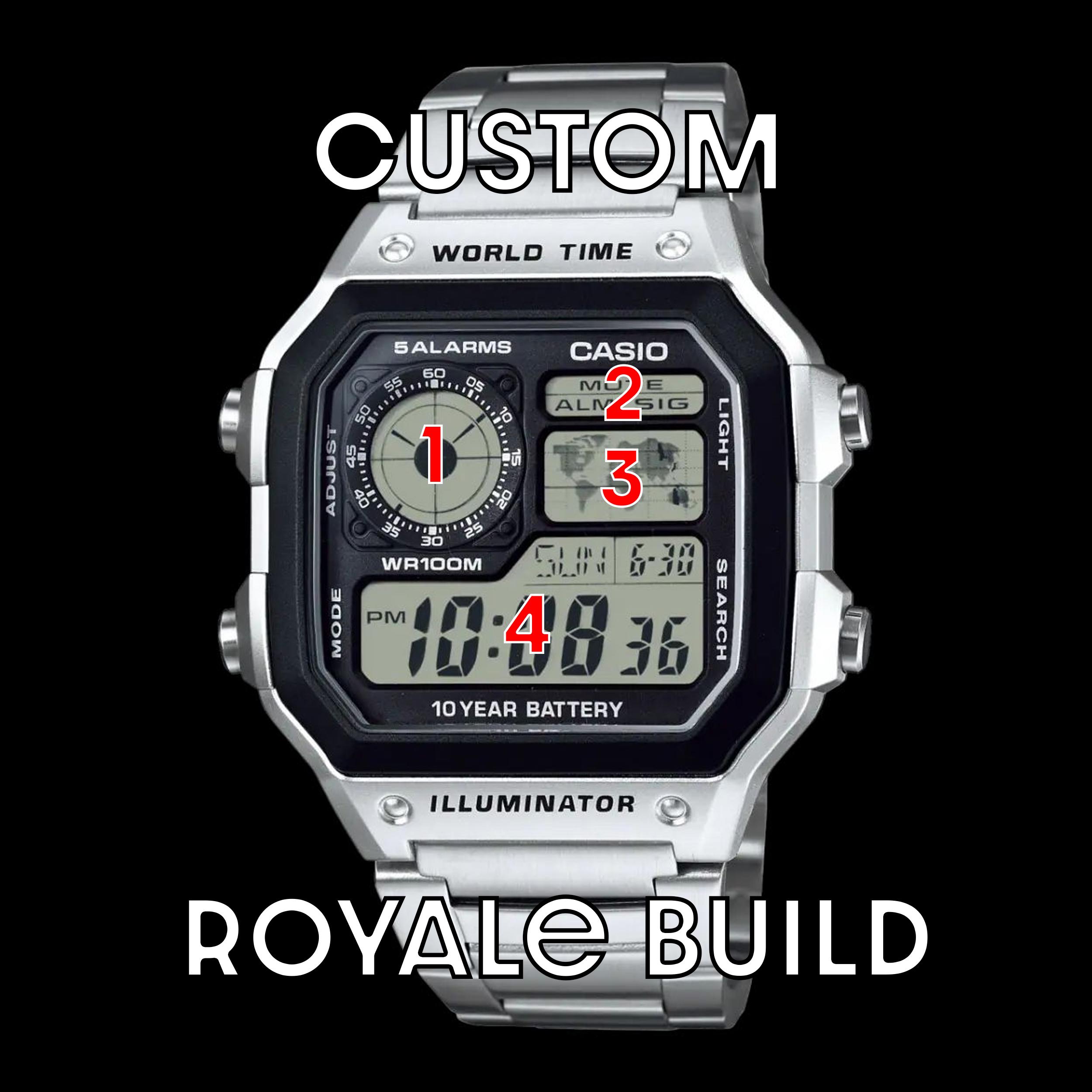 Personalized casio watch - Etsy 日本