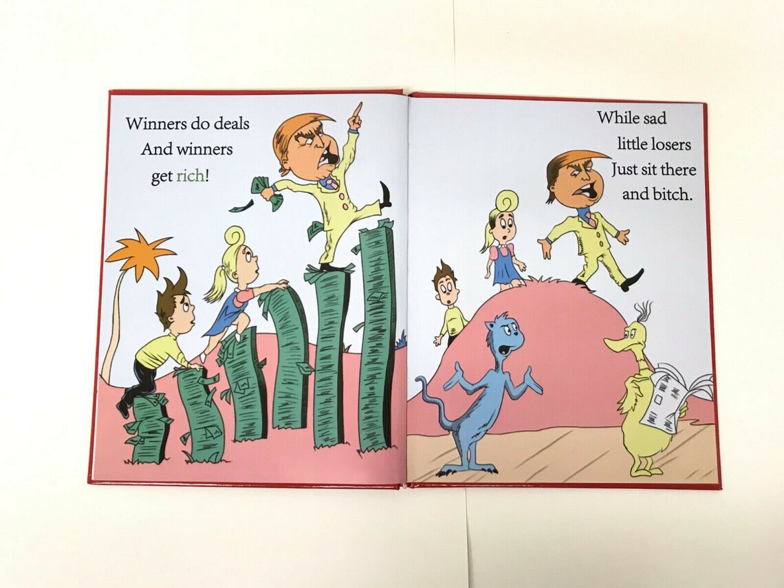 Winners Aren't Losers Hardcover Donald Trump Etsy