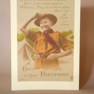 Lucky Birthday Card with Scout image 1