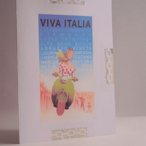 Viva Italia on a Vespa Card image 3