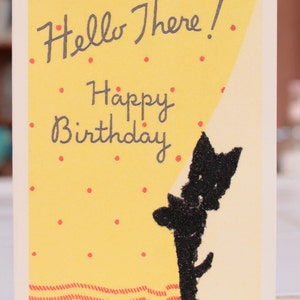 Birthday Card with Scottish Terrier image 1