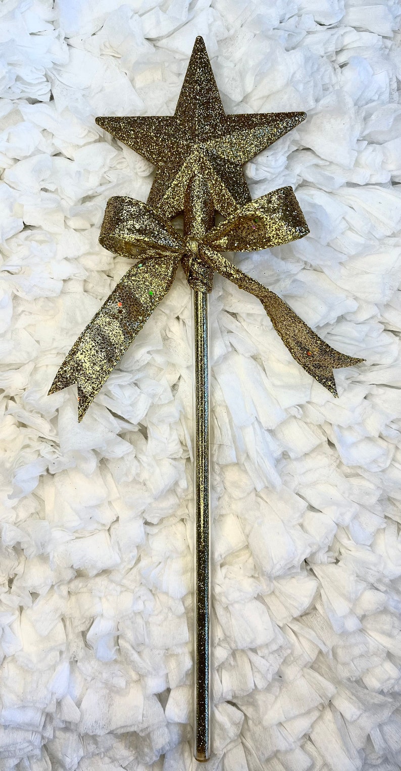 Gold Star 16 Fairy Wand Sprinkles Glitter Valentine Etsy