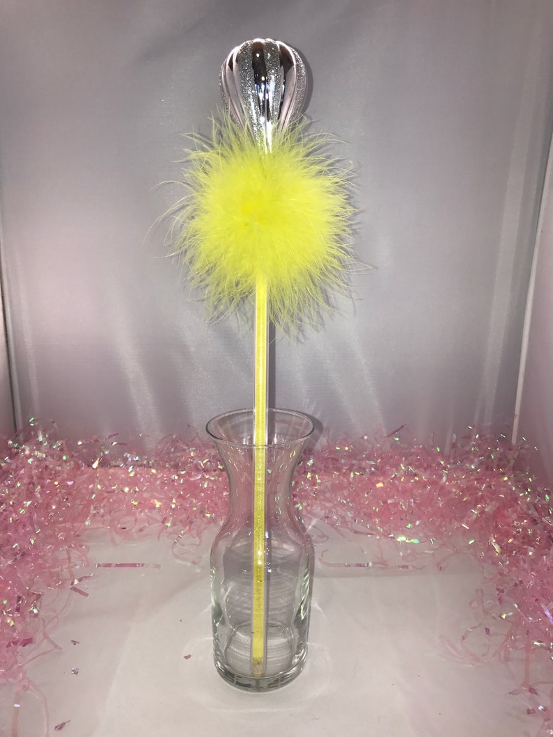 Bright Yellow Fairy Wand Sprinkles Glitter Sunshine Yellow Etsy