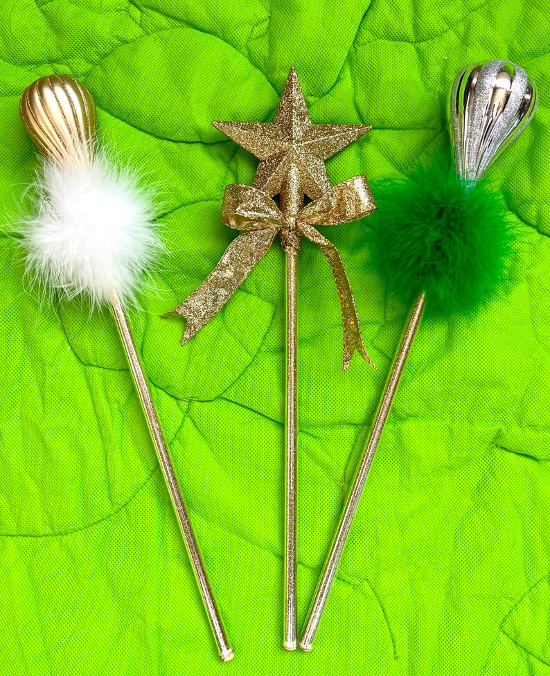 Gold Star 16 Fairy Wand Sprinkles Glitter Valentine Etsy