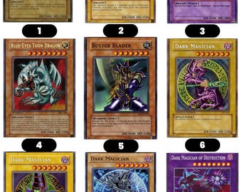 Vinilo adhesivo para tarjeta de crédito de Yu-Gi-Oh! / Pegatina brillante personalizada para tarjeta de Yu-Gi-Oh! / Pegatinas de vinilo holográficas de anime / Funda para tarjeta estilo TCG / Calcomanía inspirada en el anime