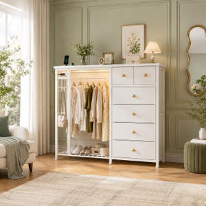 White Dresser for Bedroom - Etsy