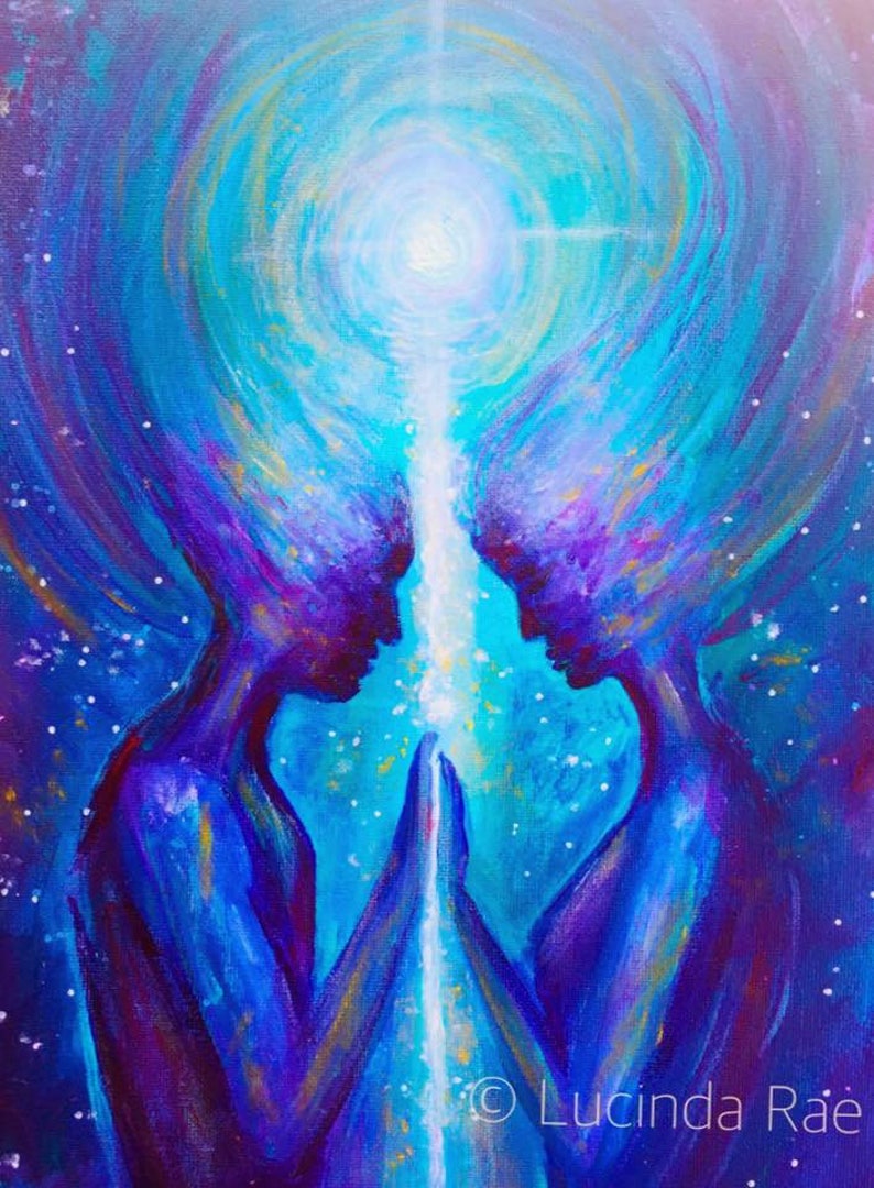 SOUL HELLO Art Print Soul Mate Wall Art 8x10 Etsy