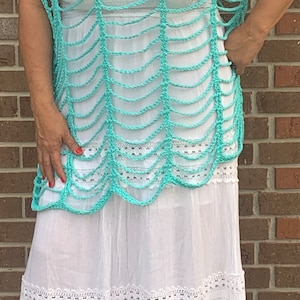 Crochet Tunic Top