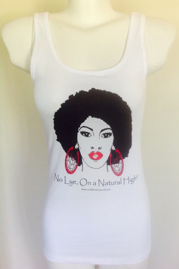 Natural Hair Tank Top Etsy