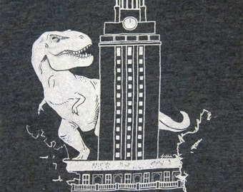 UT-Rex Hand Screen Printed T-Shirt