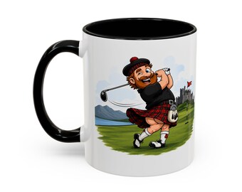 Scottish Golfer Coffee Mug