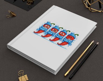 Chilly Peppers Hardcover Journal