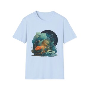 T-shirt fée coquillage cottage, t-shirt Beach Cottagecore, cadeau côtier magique image 5