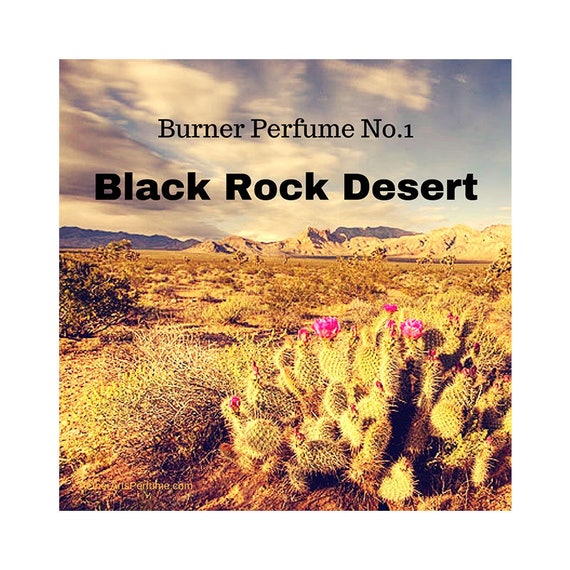 Burner Perfume No.1 Black Rock Desert: A Scent Portrait of the Black Rock Desert in Nevada, a Woody, Unisex, Perfume featuring desert plants