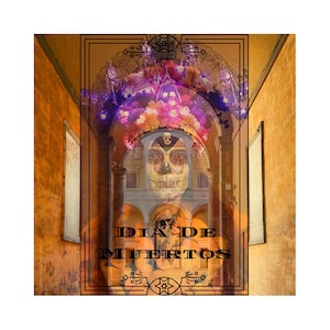 Día de Muertos: una celebración de la vida y la muerte. Un alegre perfume del Día de Muertos con caléndulas, frutas tropicales, follaje, especias y maderas
