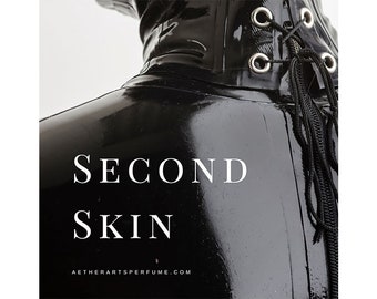 Zweite Haut: Ein Floral-, Latex-, Oud-Duft. Für diejenigen, die den Duft, den Anblick und das Gefühl von Latexkleidung lieben, eine mutige neue Art, Ihren Fetisch zu tragen