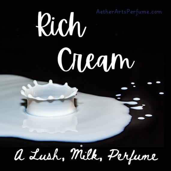 Rich Cream: a Lush, Milk Fresh Milk, Sweet Cream