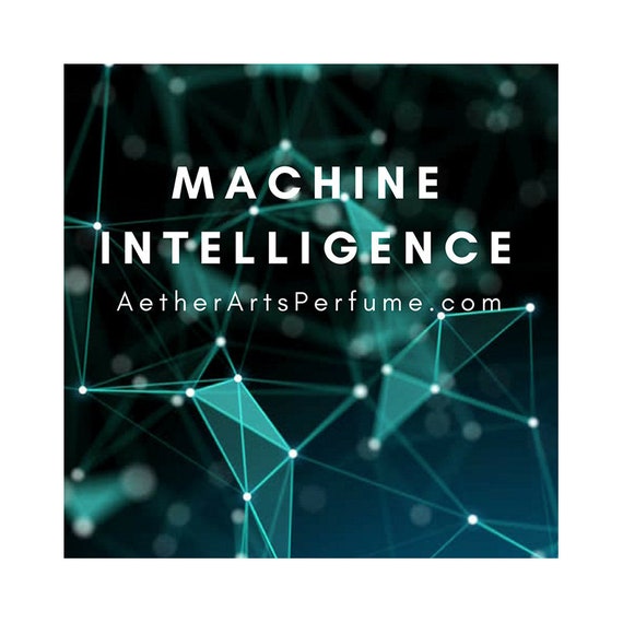 Burner Perfume No.9A: Machine Intellignce, a Futuristic, Abstract, Modern Musk, Aether Perfume, Unisex Skin Scent, Fragrance Oil