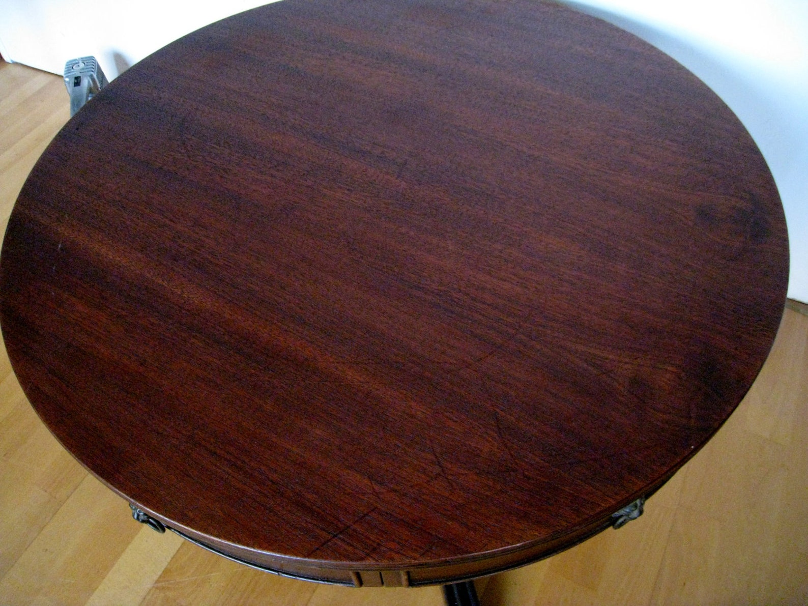 Duncan Phyfe table round neoclassic design with iron lion Etsy