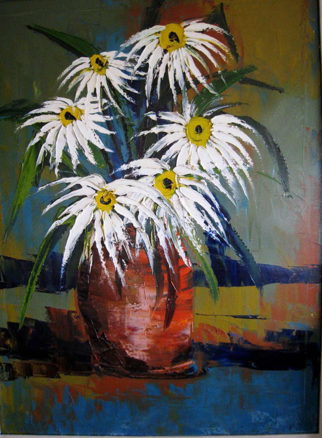 Mid Century Original Oil Painting By Charles J Beauvais Listed California Artist 1917 1976 Titled