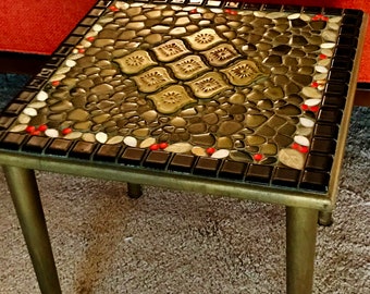 Mid Century tile table