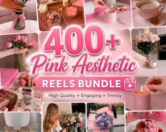 Bundel 400+ spoelen | Anonieme lifestyle-content | Vrouwelijke Instagram-reelsclips (digitale download)