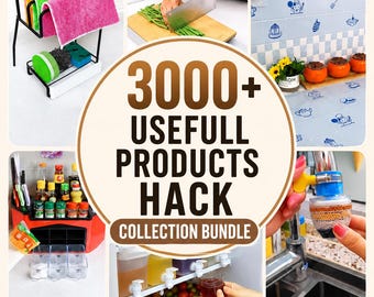 Bundel 3000+ producthacks haspels | kunst en ambacht, virale gadgetvideo's (digitale download)