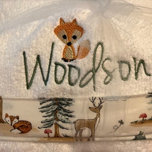 Personalized Hooded Towel