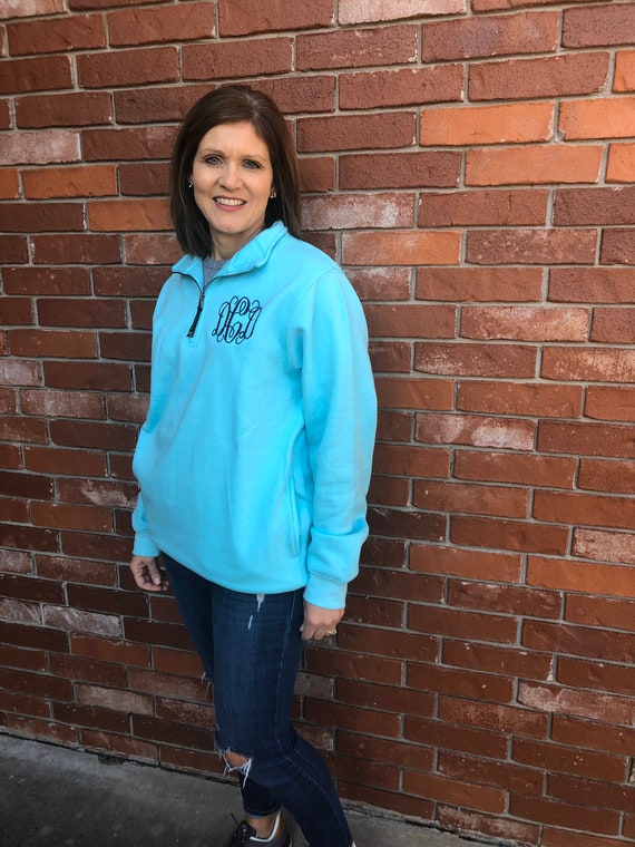 Monogram Sweatshirt - Light Blue