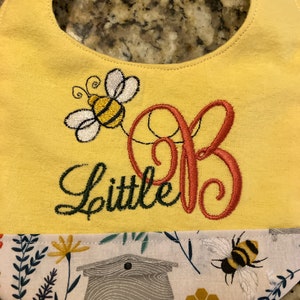 One bib, baby shower, boy or girl