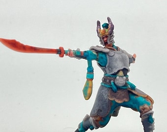 Ubisoft For-Honor Tiandi 2" miniature, 3D printed collectibles - M70