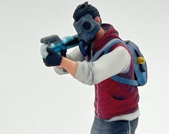 Ubisoft 3D printed collectibles Rainbow Six Siege Smoke SanguineArsenic 2.5"-M18
