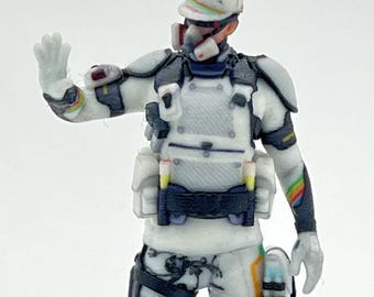 Ubisoft 3D printed collectibles Rainbow Six Siege Finka S.I.22.NR 2.5" - M45