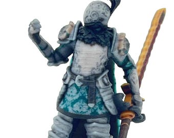 Ubisoft For-Honor Warmonger 2" miniature, 3D printed collectibles - M49