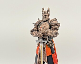 Ubisoft For-Honor Warden 5" miniature, 3D printed rare collectibles - M5