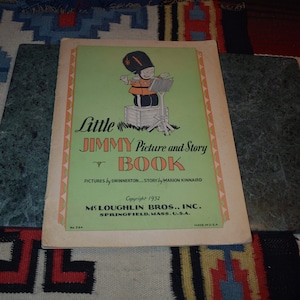 vintage   ILL  Story Book  McLoughlin Bros  USA, 1932