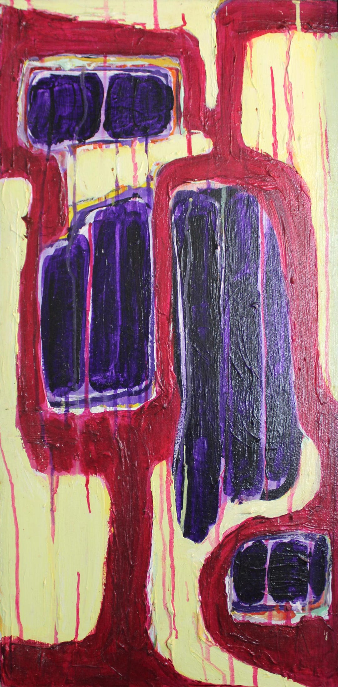 Raspberry Ripple Painting Vintage Oil Painting Titled Raspberry in Rhapsody Artist Signed - Etsy