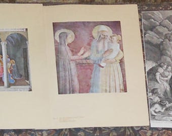 vintage angels  color prints  ca.1800 to 1920