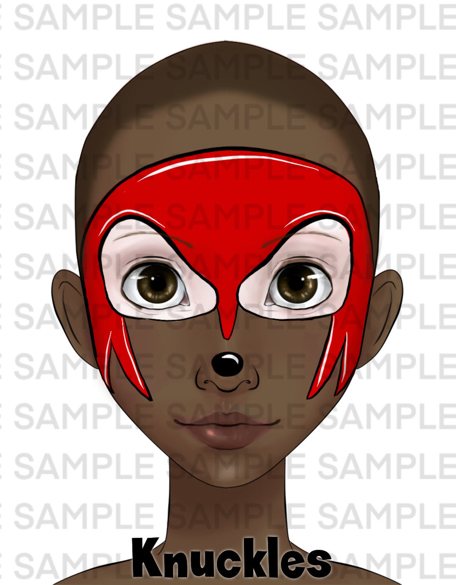 Face Painting Sonic Tails Knuckles Board Face Paint Design Menu Board face-painting-sonic-tails-knuckles-board-face-paint-design-menu-board